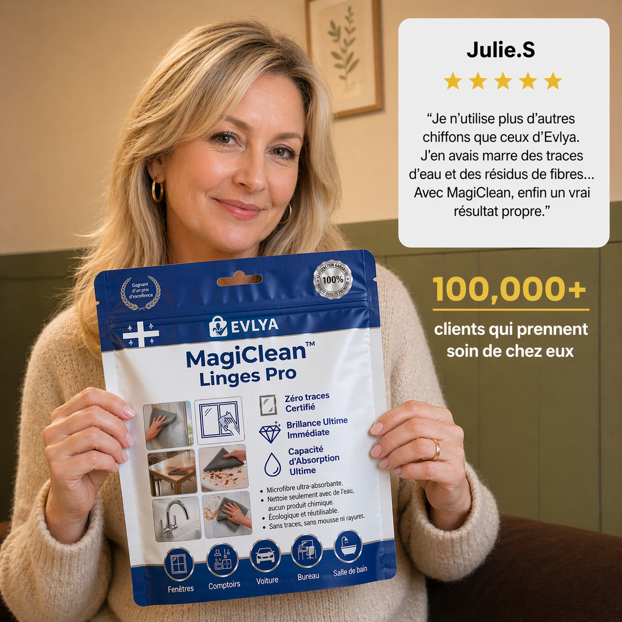 EVLYA MagiClean™ – Linges Pro