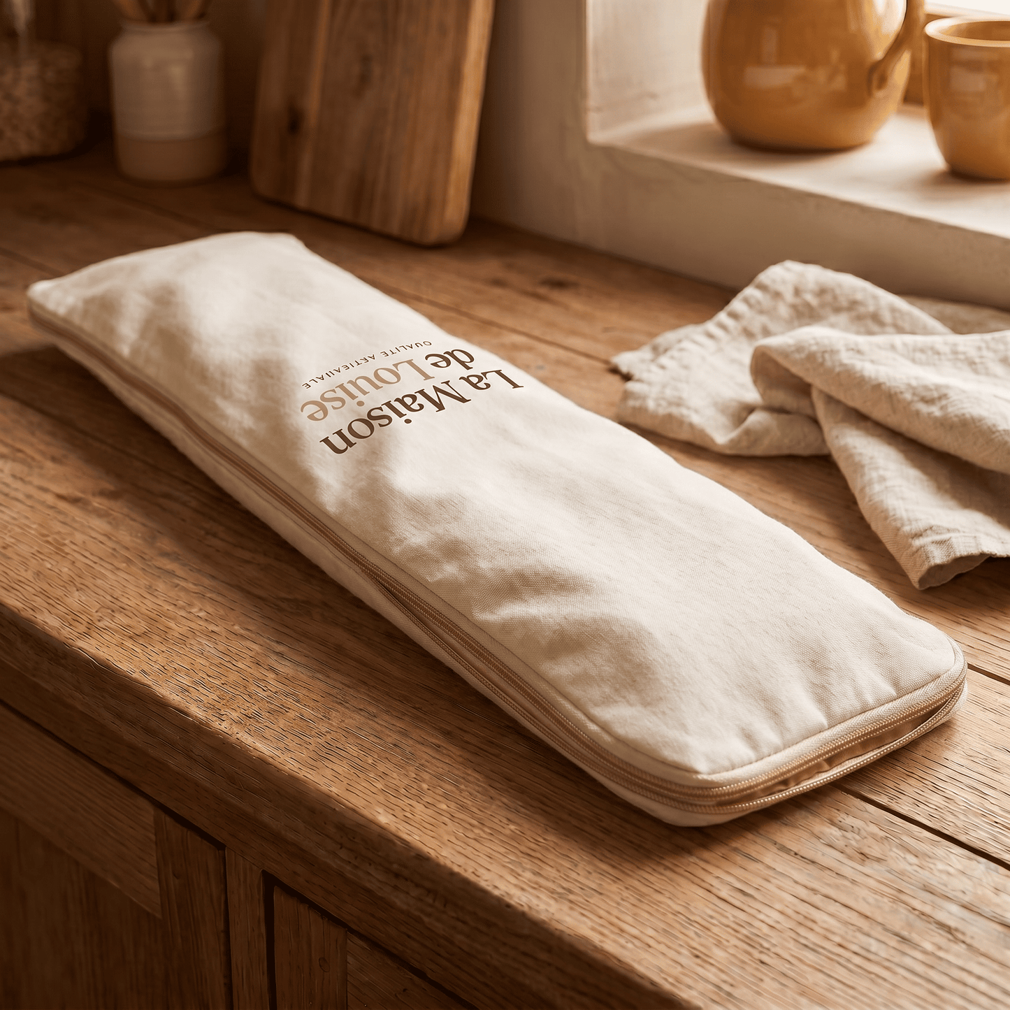 Le Sac à Baguette · Coton & Cire d'Abeille · 70×10 cm