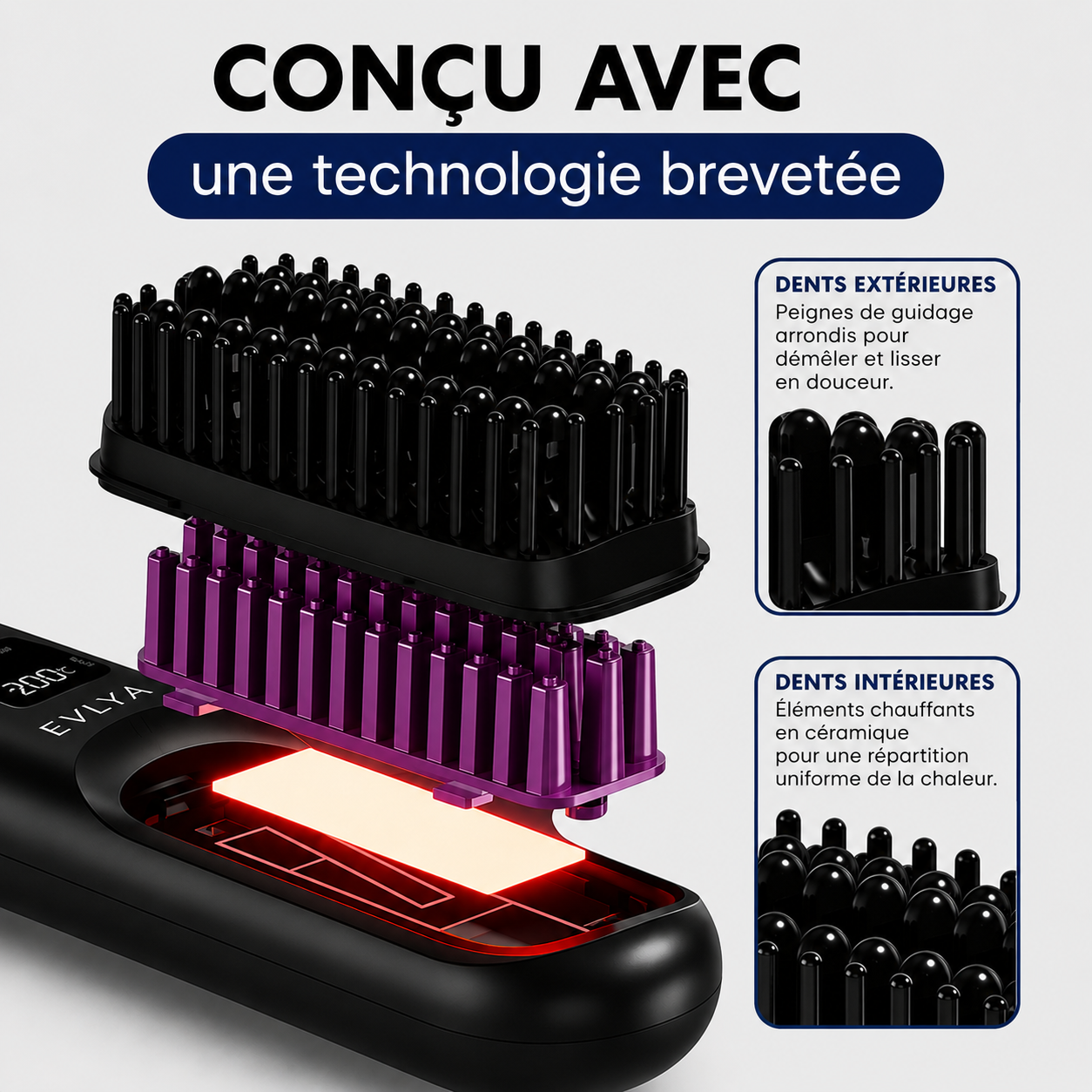 [NOUVEAU] Brosse lissante portable GoBrush PRO