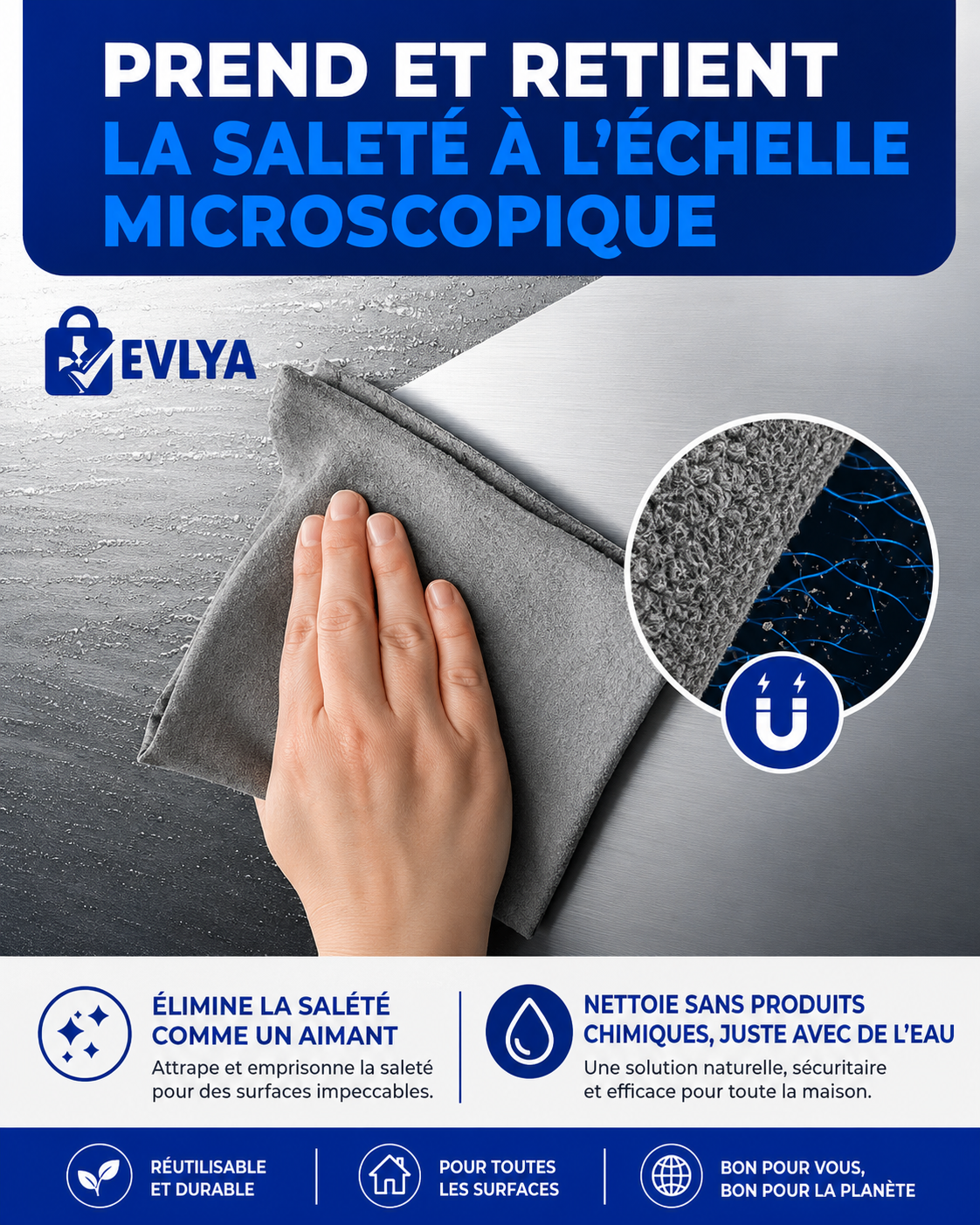 EVLYA MagiClean™ – Linges Pro