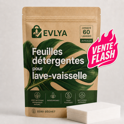 Feuilles de lave-vaisselle écologiques