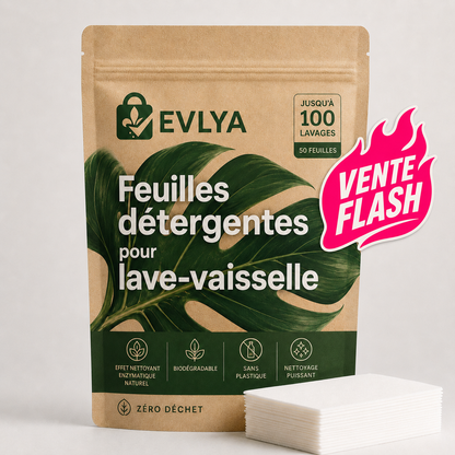 Feuilles de lave-vaisselle écologiques