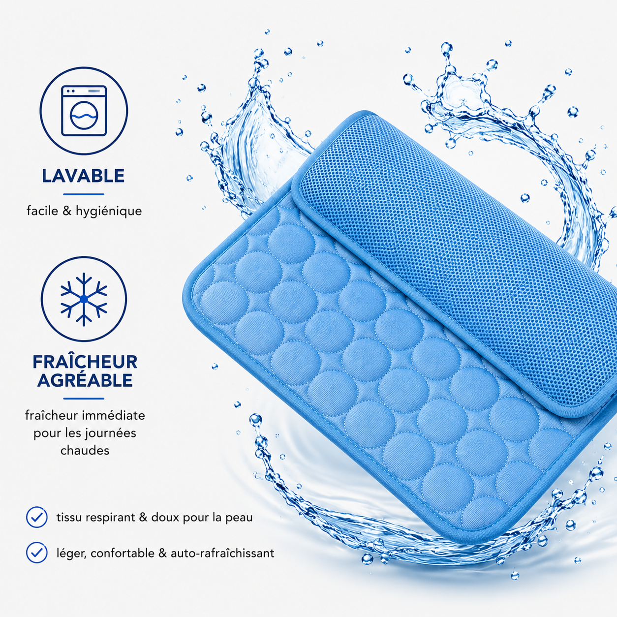 Tapis rafraîchissant pour l'été | OFFRE 1+1