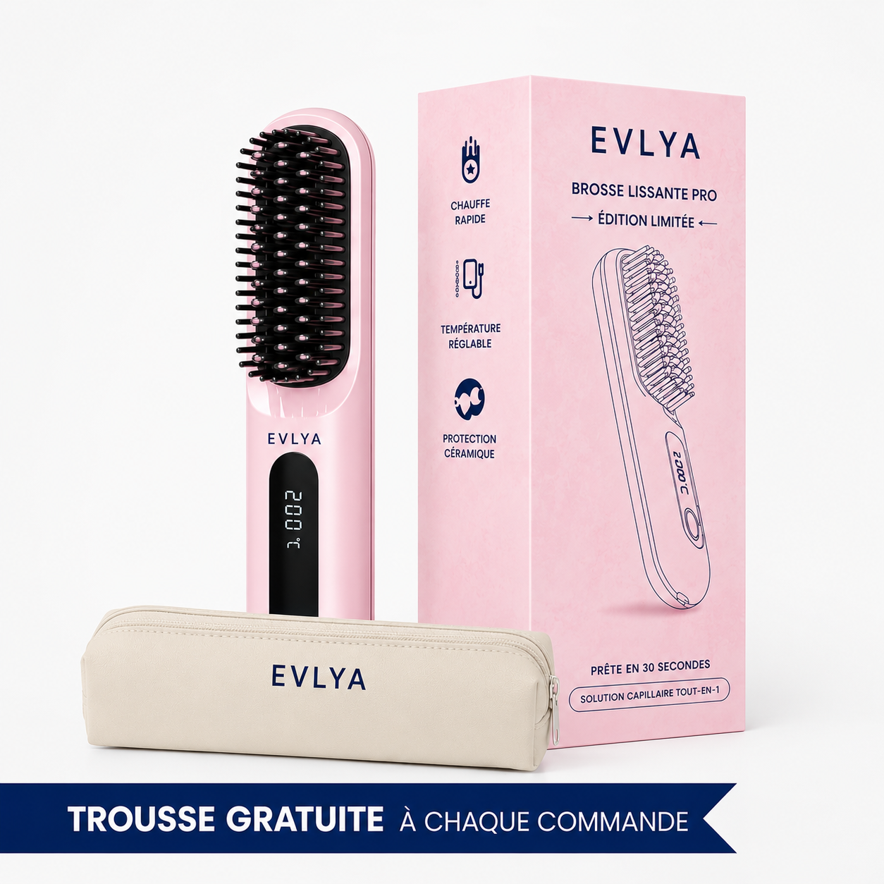 [NOUVEAU] Brosse lissante portable GoBrush PRO