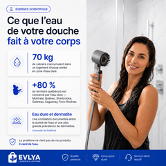 Pommeau de douche Evlya