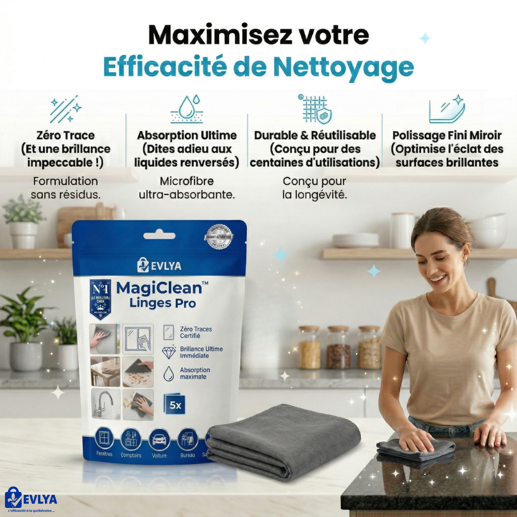 EVLYA MagiClean™ – Linges Pro