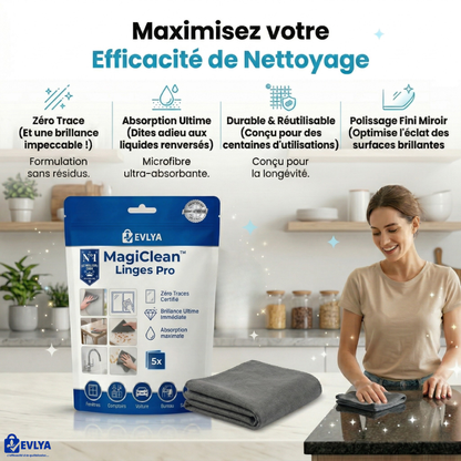 EVLYA MagiClean™ – Linges Pro