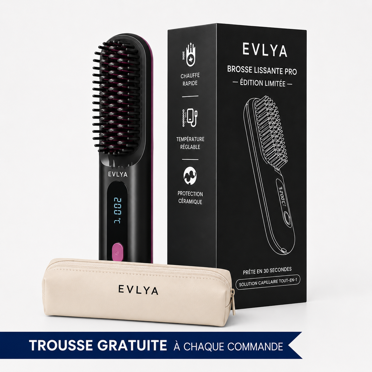 [NOUVEAU] Brosse lissante portable GoBrush PRO