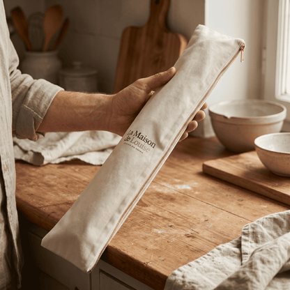 Le Sac à Baguette · Coton & Cire d'Abeille · 70×10 cm